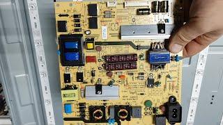 Ремонт телевизора Telefunken TF-LED50S13T2 замена подсветки и восстановление блока питания