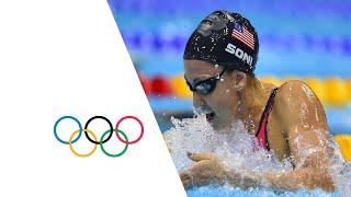 Rebecca Soni Breaks World Record - 200m Breaststroke  London 2012 Olympics