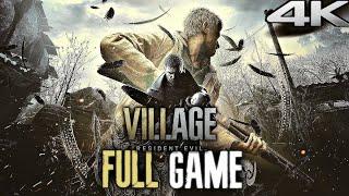 RESIDENT EVIL 8 VILLAGE Gameplay Walkthrough FULL GAME 4K 60FPS RTX No Commentary