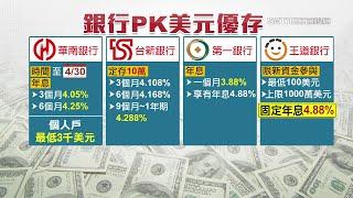 美金定存利率5%好誘人？理財專家揭背後「隱藏秘密」｜想投資美金、美元定存？手上沒美金怎麼辦？專家告訴你最佳換匯點｜三立iNEWS黃倩萍 主播｜投資理財、財經新聞 都在94要賺錢