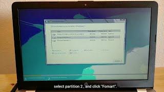 how to install and partition Windows 7