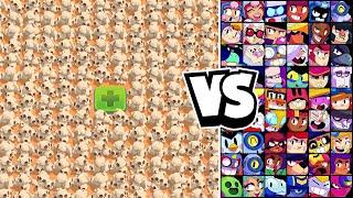 КТО СМОЖЕТ СЛОМАТЬ БОЛЬШЕ ЧЕРЕПКОВ? УЛЬТА ГАДЖЕТ И ПАСИВКА  Brawl Stars