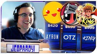 Dead By Daylight Jeopardy Gameshow CHAMPS  Ft. Mathieu Cote @Ayrun  @notOtzdarva