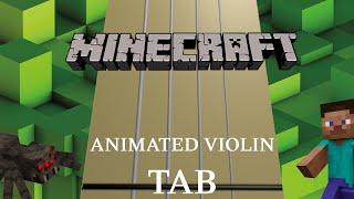 Sweden by C418 Minecraft Theme - Animated Violin Tab