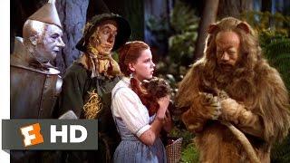 The Cowardly Lion - The Wizard of Oz 68 Movie CLIP 1939 HD