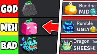 Blox Fruits Rank ALL FRUITS for 24 HOURS