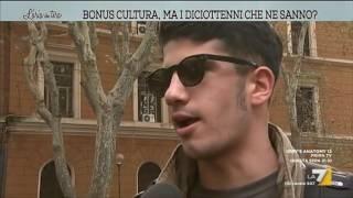 Bonus cultura i diciottenni che ne sanno?