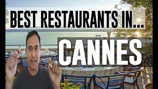 Best Restaurants & Places to Eat in Cannes France