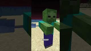 Minecraftta Zombilerin HİÇ Bilinmeyen Hikayesi #shorts #minecraft #short #shortsvideo #tiktok