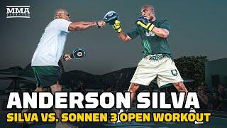 Anderson Silva Open Workout Ahead Of Chael Sonnen Boxing Match  MMA Fighting