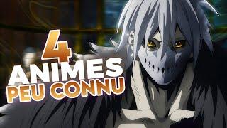 4 ANIMES PEU CONNU A VOIR ABSOLUMENT  incroyable