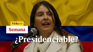 “Yo quiero ser presidenta de Colombia” Paloma Valencia  Vicky en Semana