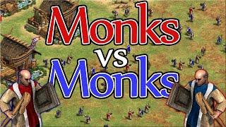 Monks vs Monks AoE2 Vululu War