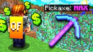 THIS is the MAXIMUM *GOD* PICKAXE in Minecraft OP Prison Minecraft Prisons