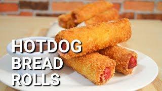 Hot dog Bread Rolls  Easy Snacks for Kids