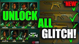 *NEW* UNLOCK ALL OPERATORS GLITCH UNLOCK LOCKED WEAPONS GLITCH  MW2 GLITCHES Modern Warfare 2 PC