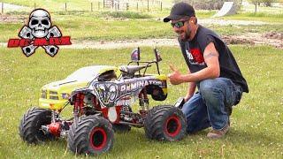 RCMAX 80cc SUPREME GAS ENGINE - FiRST START & TEST RUN PRIMAL RAMINATOR 15 MT TOY  RC ADVENTURES