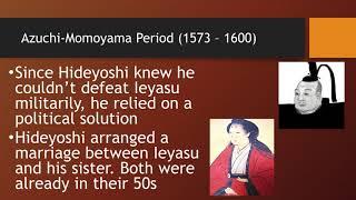 L6-3 Toyotomi Hideyoshi Comes to Power