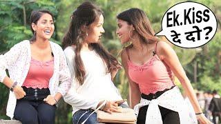 Annu Singh Uncut Lesbian Prank On Cute Gril Clip2  Gone Wrong Comedy Gril Reaction Prank  BRAnnu