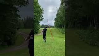 Driver Cut Shot of a tight tee ️️ #golfporn