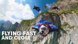 Wingsuit Flying Formation in The Crack   Miles Above 3.0