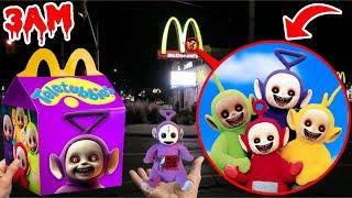 DO NOT ORDER TELETUBBIES HAPPY MEAL FROM MCDONALDS AT 3AM *EVIL TELETUBBIES TOYS*