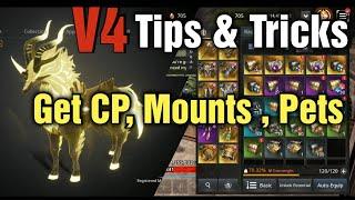 V4 Tips & Tricks  Best Way To Farm CP Mounts Pets & More