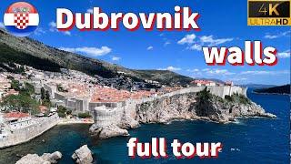 Dubrovnik Walls full tour Croatia