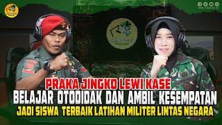 Praka Jingko Belajar Otodidak dan Ambil Kesempatan Jadi Siswa Terbaik Latihan Militer Lintas Negara