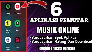 6 Aplikasi pemutar musik online terbaik sepanjang masa