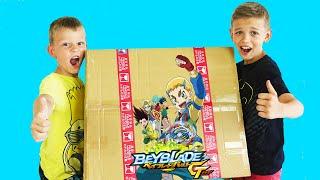 Beyblade Burst Rise GT parcel from Japan Огромная посылка Бейблэйд Бёрст Гачи из Японии  ベイブレードバースト