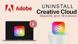 How to Uninstall Adobe Creative Cloud  Windows & MacOS
