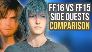 FF16 vs FF15 Side Quests Comparison