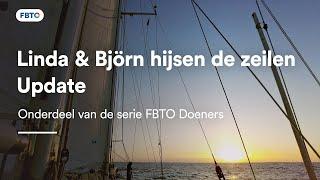 Björn en Linda hijsen de zeilen  Update 2 - zeilen lang  Jij kiest. FBTO