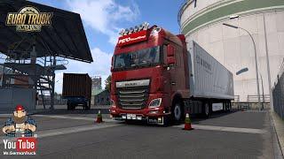 ETS2 v1.51 DAF E6 mit HORI Truck Wheel on the Road