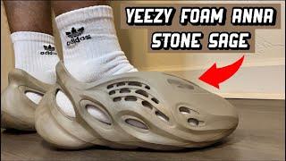 YEEZY FOAM RUNNER STONE SAGE ON FEETREVIEW