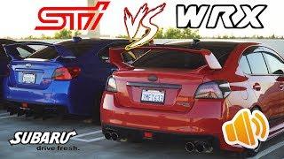 WRX VS STI Exhaust Comparison ELH VS UEL 4k