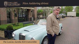 Nico Aaldering drives Lancias masterpiece the Aurelia B24 Convertible.