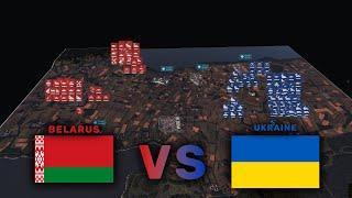 110.000 BELARUS ARMY vs 220.000 UKRAINE ARMY  WARNO