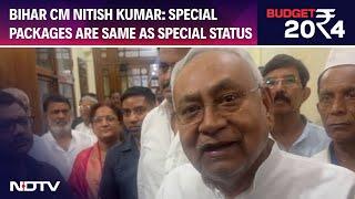 Bihar Special Status  Bihar CM Nitish Kumar Reacts To Special Packages For Bihar In Budget 2024