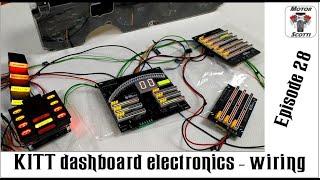 KITT Firebird Trans Am - Episode 28 - Wiring up the dashboard electronics