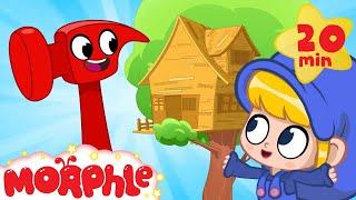 Morphles treehouse - Building with Mila and Morphle