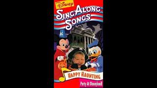 Disneys Sing Along Songs Happy Haunting Party At Disneyland FULL VHSRIP Disney 1998 60FPS