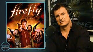 Nathan Fillion treads lightly when discussing a Firefly reboot in the works #insideofyou #firefly