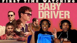 Baby Driver 2017  *First Time Watching*  Movie Reaction  Asia and BJ  Asia and BJ
