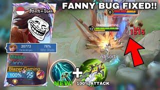 THANKS MOONTON FINALLY FANNY BUG FIXED THIS TIME…