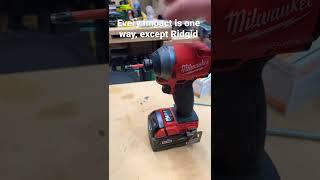 Why Ridgid?  Why?