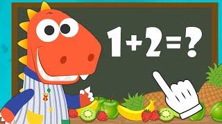 Aprende con Eddie a Sumar y Restar con Comida  Matemáticas divertidas para niños