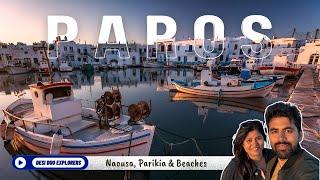 Paros Island Greece- Naousa Parikia & Beaches  Greece Travel Series