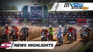 News Highlights  EMX125 Presented by FMF Racing  MXGP of Trentino 2024 #MXGP #Motocross